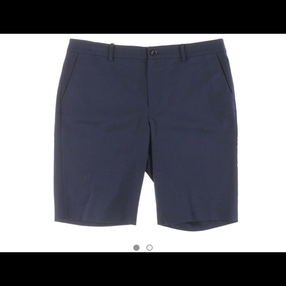 Lauren Ralph Lauren Solid Navy Bermuda Shorts Sz 4